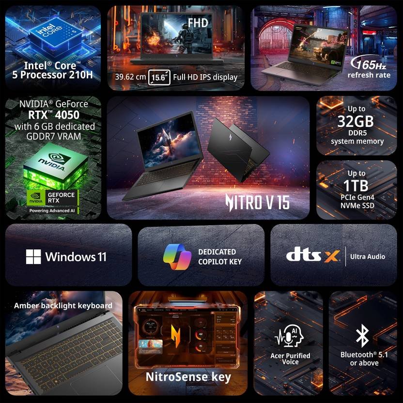 Acer Nitro V 15 Intel Core 5 210H