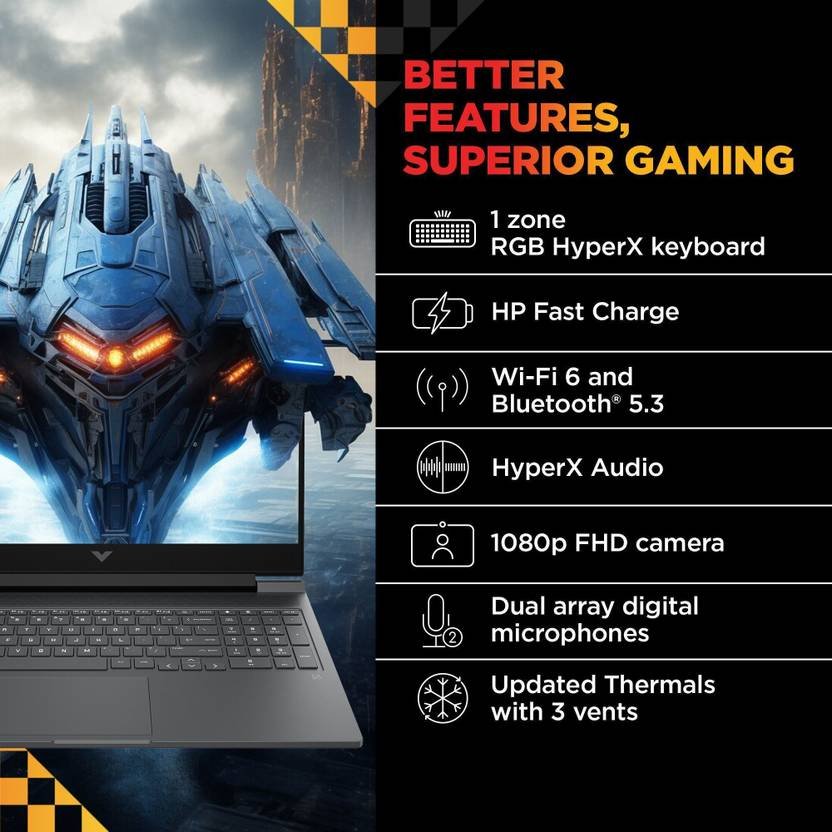 HP Victus Intel Core i5 14th Gen 14450HX