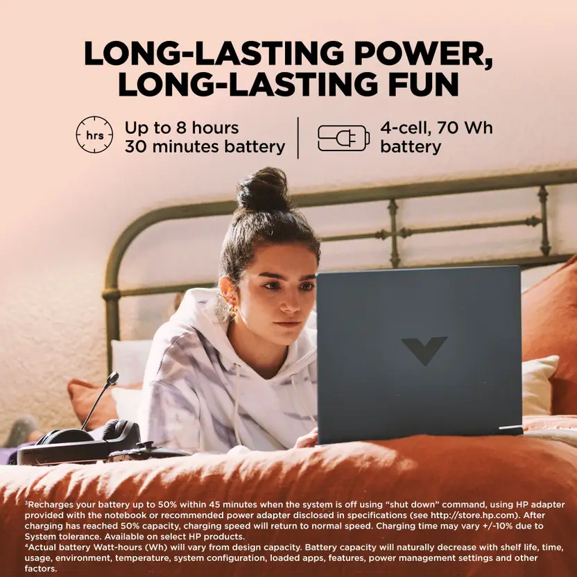 HP Victus AMD Ryzen 7 Octa Core 260