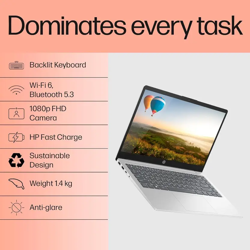 HP Professional 14, Intel Core i5 13th Gen 1334U